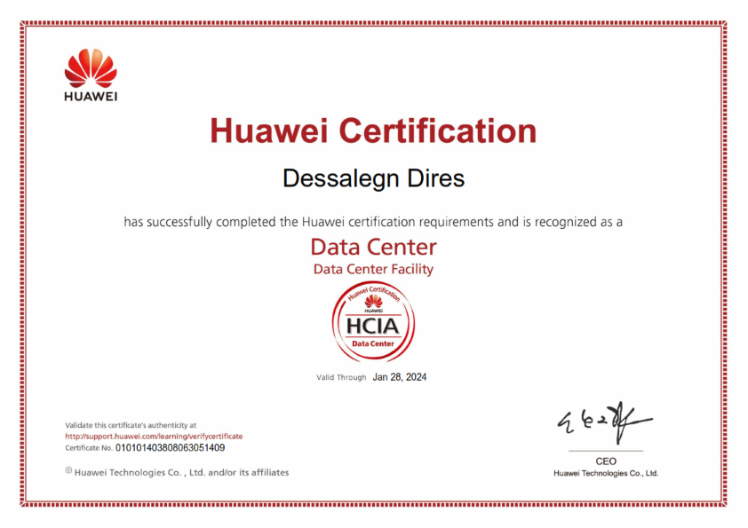 15HCIA-DATACENTER FACILITY